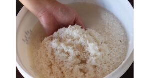 Rice water for hair uses and benefits