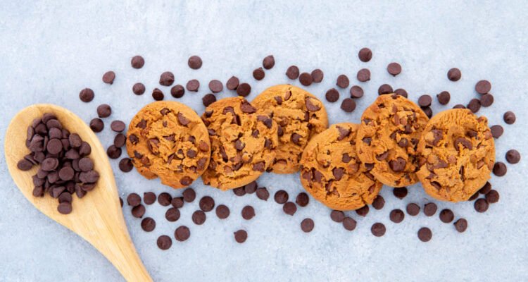 Peanut butter oatmeal chocolate chip cookies