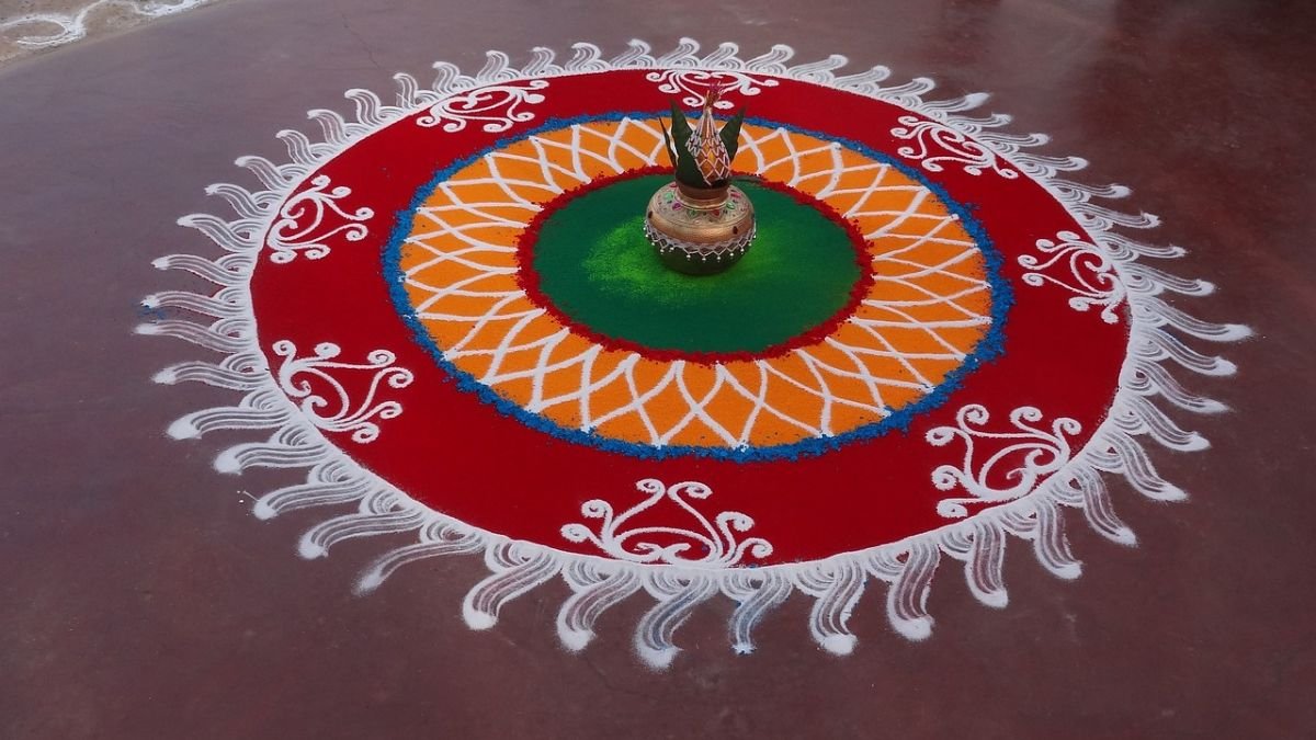 10 Jaw-Dropping Welcome Rangoli Designs to Impress Your Guests
